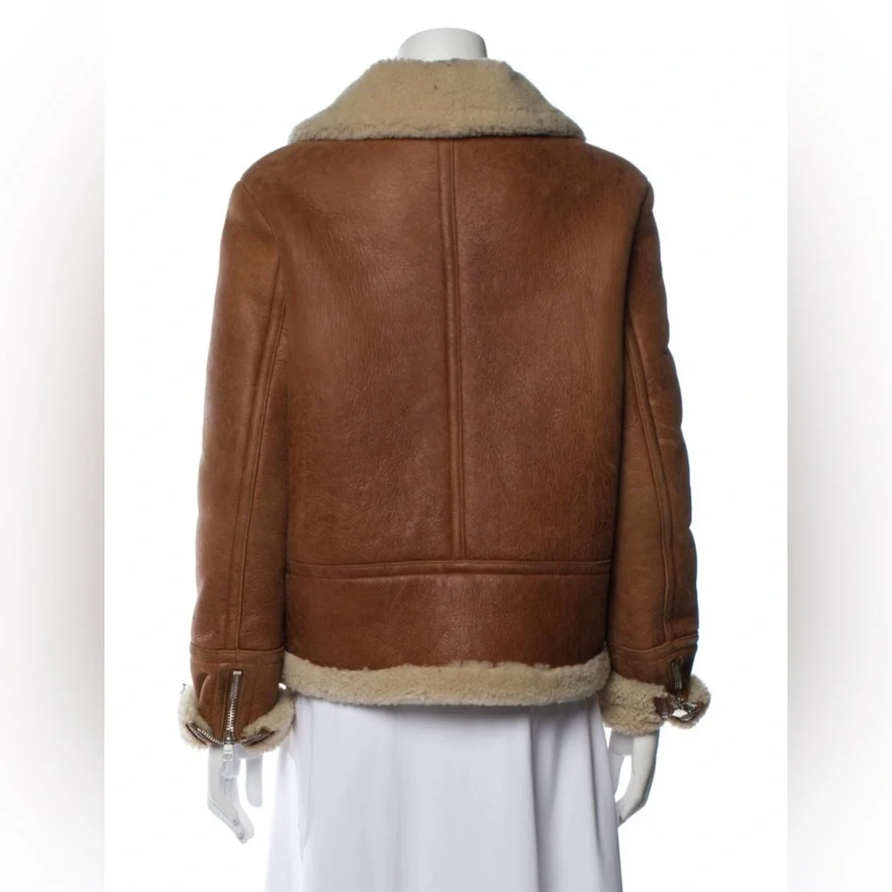 Intuition Paris Eel Skin Jacket Women’s size Medium - Picture 3 of 3